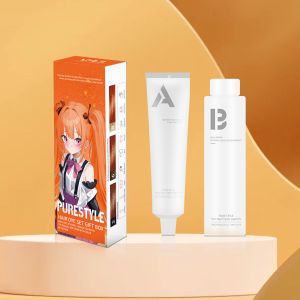 Formule de teinture capillaire permanente 100 ml, inoffensive, non irritante, pour la maison