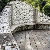 Gabions métalliques soudés Cage de panier Jardin paysagisme décoratif Mur de soutènement Zinc revêtu CE ISO