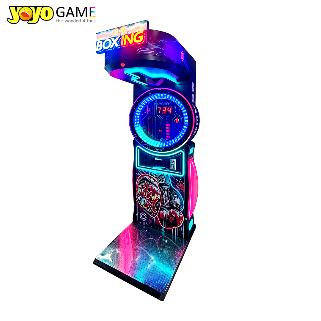 Customized Boxer Hitting Game Machine Sports Electronic Dynamic Arcade Boxing Game Machine Strength Tester Arcade Machine