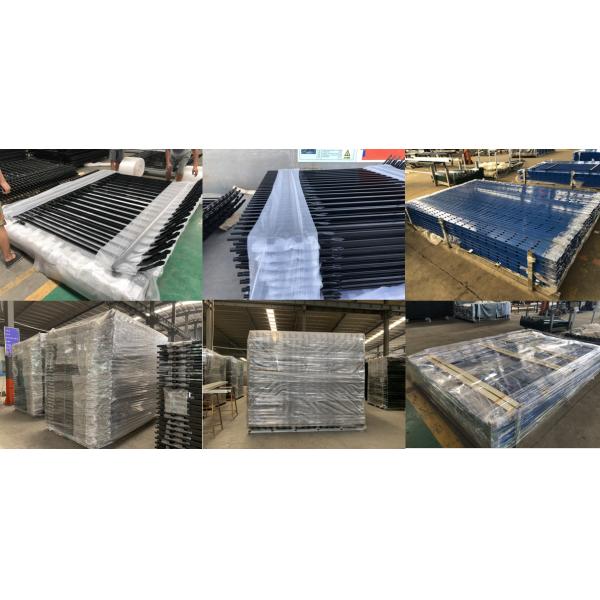 ISO 9001 Стальная ограждение изготовлено из дерева