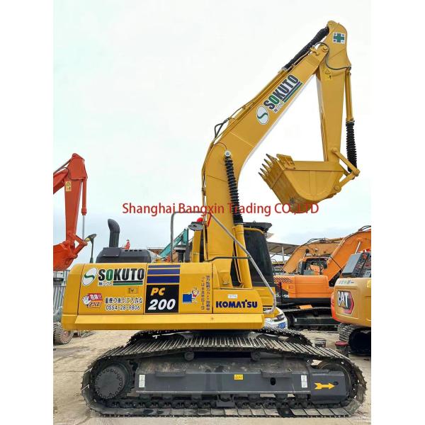 Original Hydraulic Cylinder Komatsu PC200 Mini Excavator in Excellent Condition