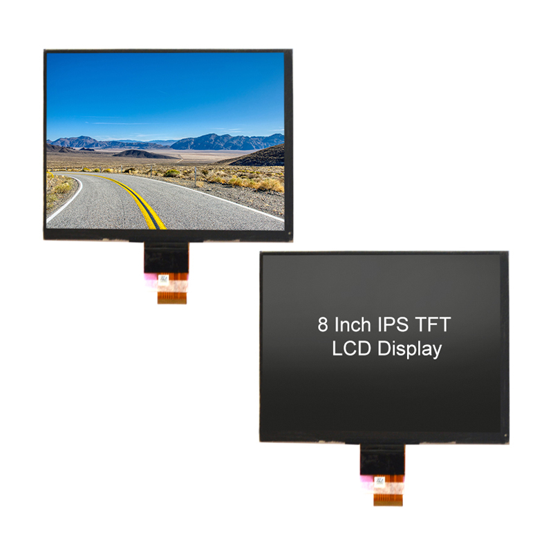 Custom 8 Inch LVDS IPS TFT LCD Module Touch Screen Display 1024x768