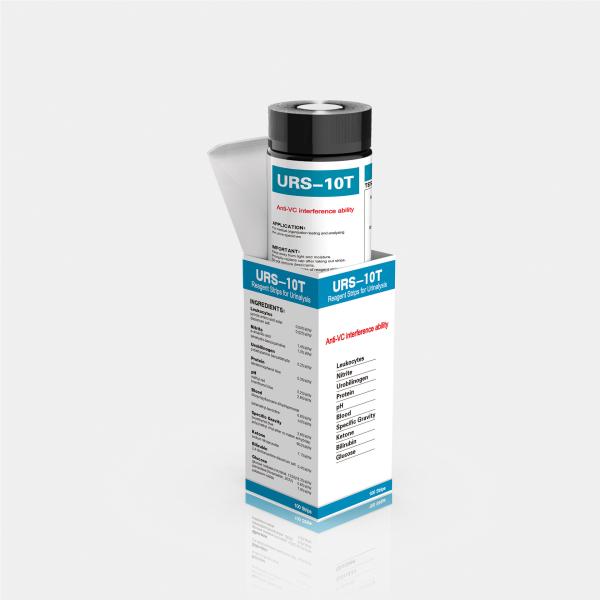 10In1 Over The Counter Urinalysis Test Strips For Leukocyte Glucose 10 Biomarkers