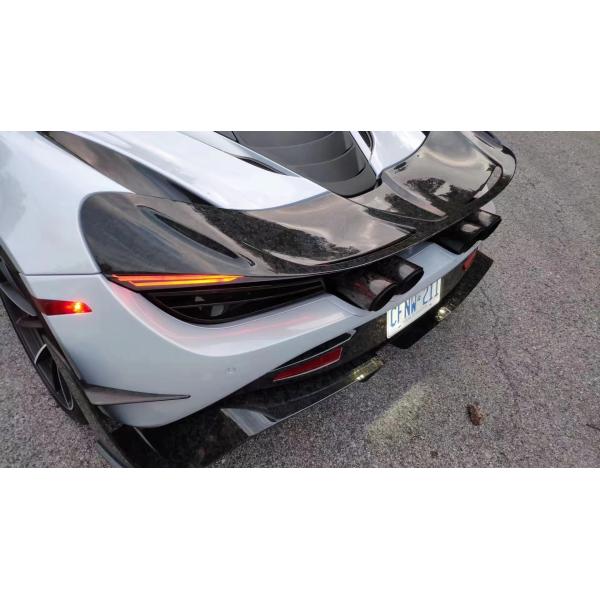 Fibre de carbone sèche pour McLaren 720s Kit de carrosserie en fibres de carbone 720s Amélioré à l'avant et à l'arrière de l'avant et de l'arrière