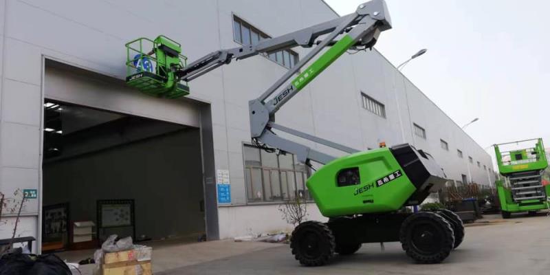 Самоходная 14m отчетливо произнося пропаганда 7.1m manlift заграждения для построения