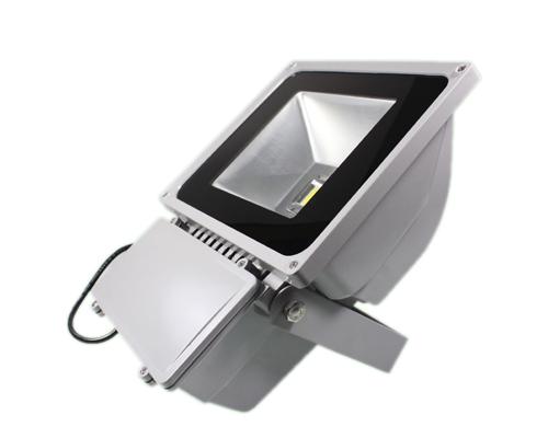 Custom Exterior Aluminum Waterproof IP65 Led Flood Lighting Fixtures 80W / 3200K - 6000K