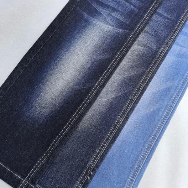 Tejido de algodón azul oscuro Spandex Denim Tejido de denim mezclado 70' 71' 8,6 oz
