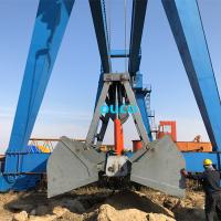 15cbm Clamshell Grab Bucket Commande à distance sans fil pour le matériel en vrac
