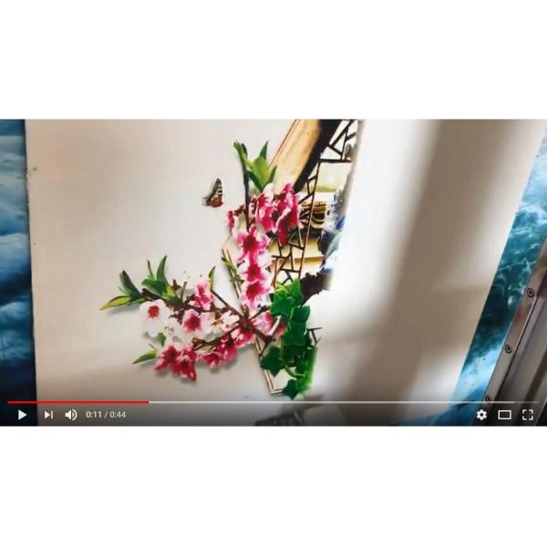 Пьезоэлектрическое влияние печатной машины 3Д настенной росписи сопла направляет для того чтобы огородить струйный принтер