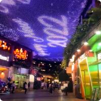 Écran de grille LED imperméable à l'eau haute définition avec technologie LED RGB intelligente pour applications intérieures et extérieures