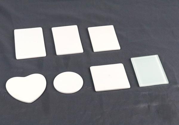 Sublimation Printing Glass Fridge Magnet Rectangular 5*7cm Lightweight