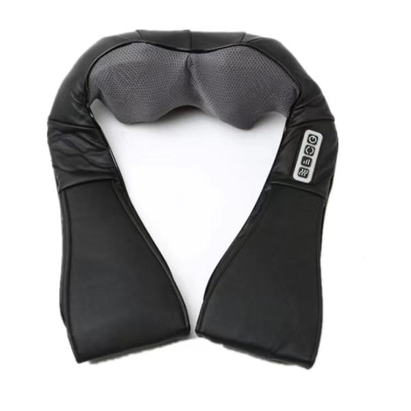 25W Electric Full Body Deep Tissue Kneading Pillow Massage Shiatsu Back Shoulder And Neck Massager With Heat