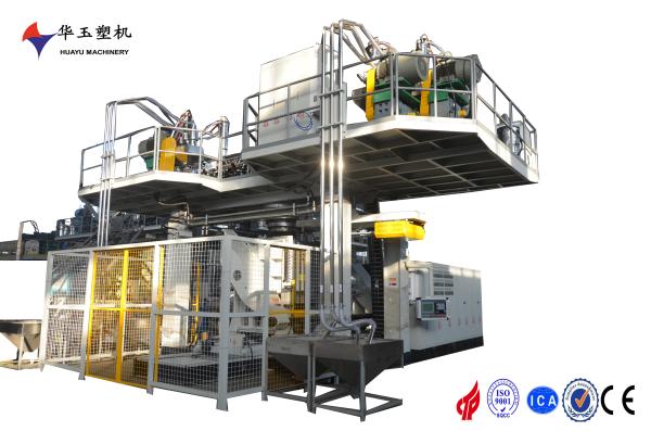 HY200L-1000L machine de soufflage à 4 couches avec 331,5 kW de puissance totale pour un grand conteneur