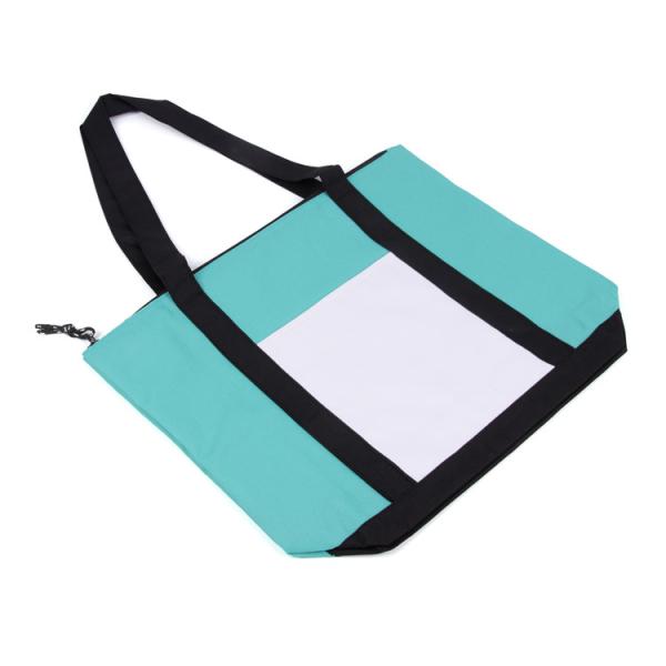 Colored Sublimation Diaper Bag Blanks Printable Canvas Mom Bag For Heat Transfer Printing
