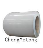 Exterior Decoration PPGI Steel Coil Anti Corrosion With PVDF White Coating