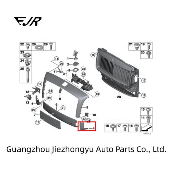 Радиаторная решетка для Rolls Royce Ghost 51117377471