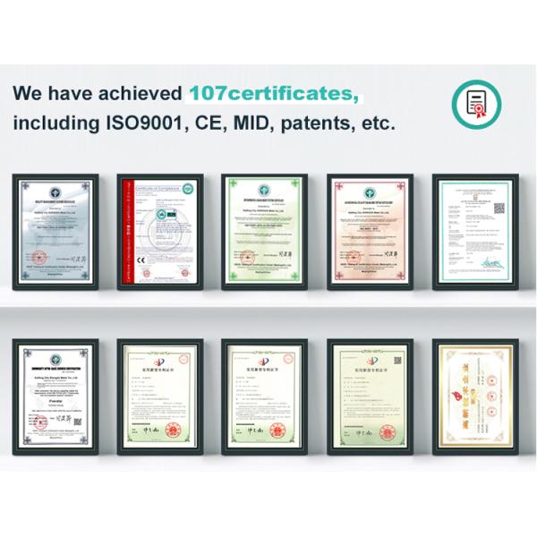 15mm-40m Coupling Seal Water Meter Management Software Lorawan Nb-iot Lora Gprs Water Meter