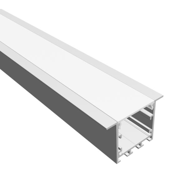 Большой теплоотвод канала света СИД силы 35*35mm утопленный алюминиевый