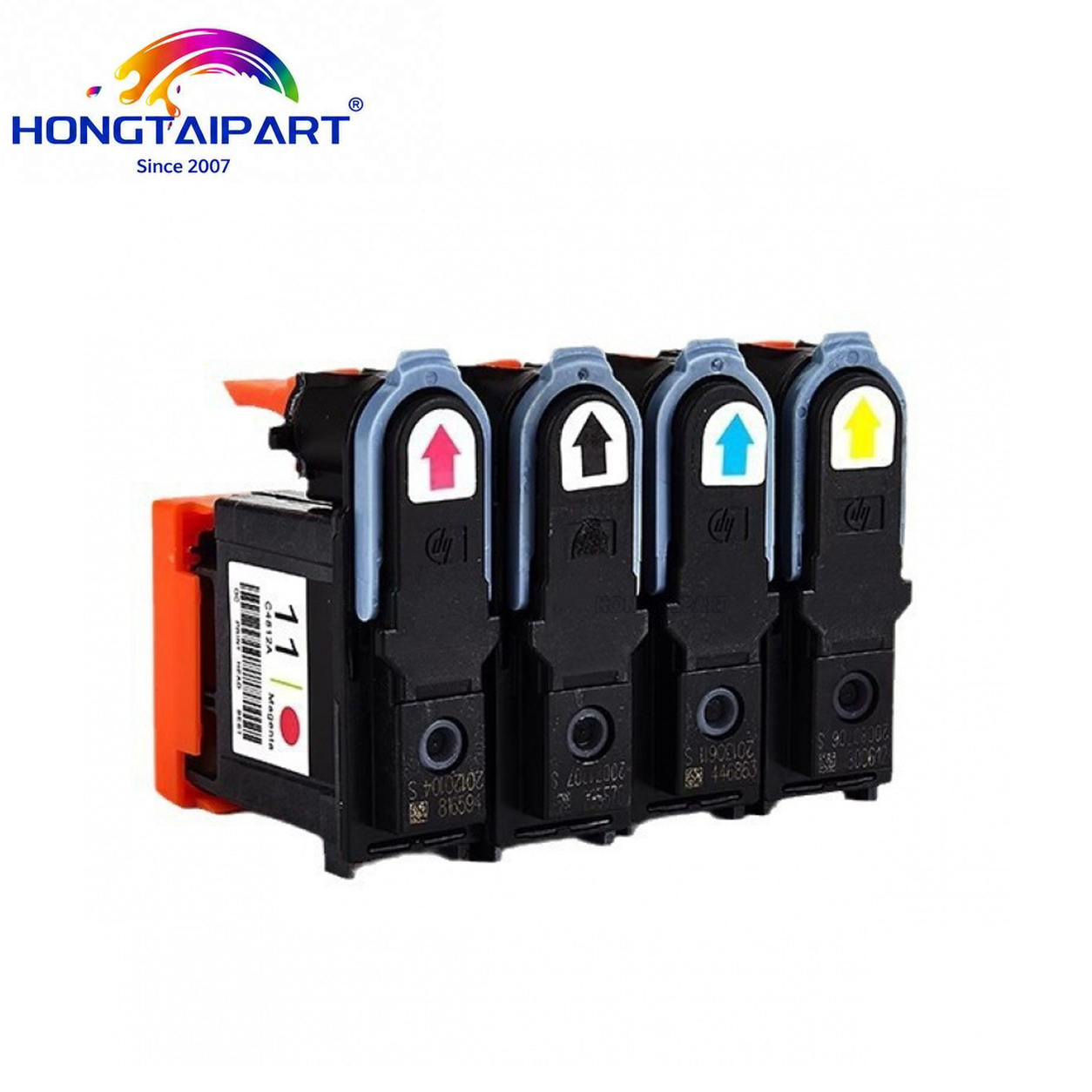 Smooth-ink-flow HP11 Printhead Precise Dot Control Compatible For HP 500 510 800 Plotter C4810A C4811A C4812A