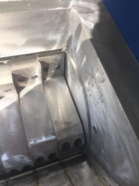 Central Fast-speed Gray Granulating Machine / Shredder / Granulator SKD-11 OG-30FS for large plastic defect Cuttings