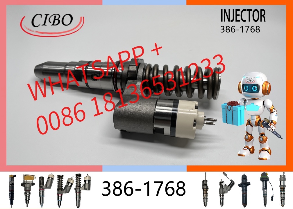 original 386-1768 Diesel Fuel Injector Repair Kit for 3500B Engine Overhaul Rebuild Nozzle Service Kit Replacement for OEM 392-0202 392-0200 20R1265 20R1270 original new injector