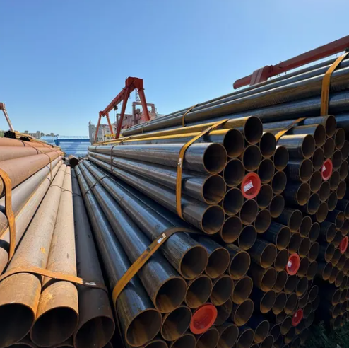 ASTM A106 Gr B Seamless Carbon Steel Pipe 3 Inch SCH80 6 Meter for High Temperature Boiler Service