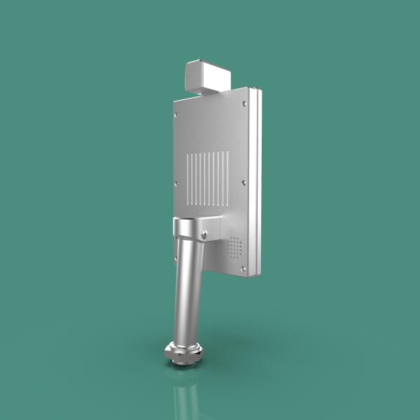 Coluna exterior 8Inch do quiosque da detecção da temperatura do reconhecimento de cara