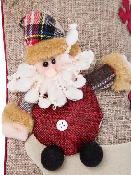 3PCS 17.5 Christmas Stocking Classic Large Stockings Xmas Character for Family Holiday Christmas Party Decorations