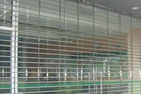 Wireless Remote Control Steel Security Shutters , Practical Commercial Roller Shutters