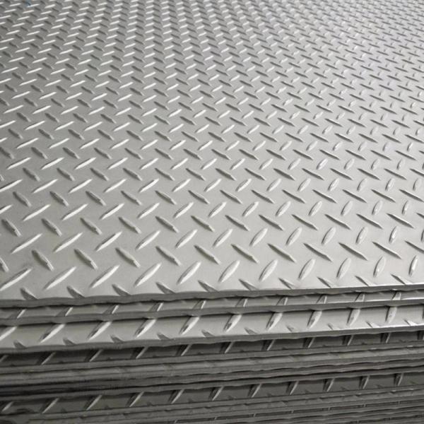 Customized Size Pattern Embossed Aluminum Checker Plate 5082 6061 Cutting Welding Processing
