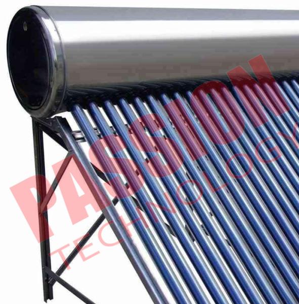 Aquecedor de água solar térmico profissional 300 litros com o revestimento absorvente especial