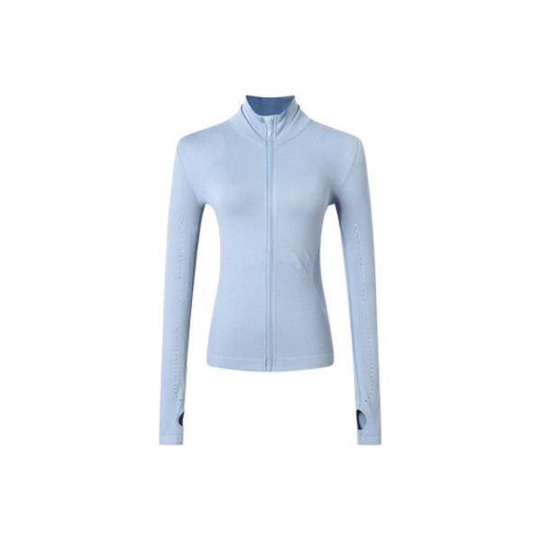Revestimento do exercício das mulheres de Custom Logo Full Zip Athletic Jacket do fabricante da fábrica do Oem