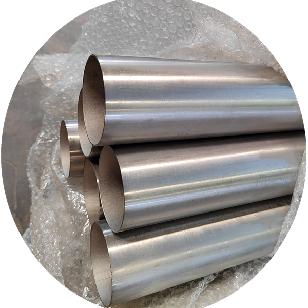 2,5-дюймовая титановая труба Gr1 Чистая титановая выхлопная труба для мотоцикла