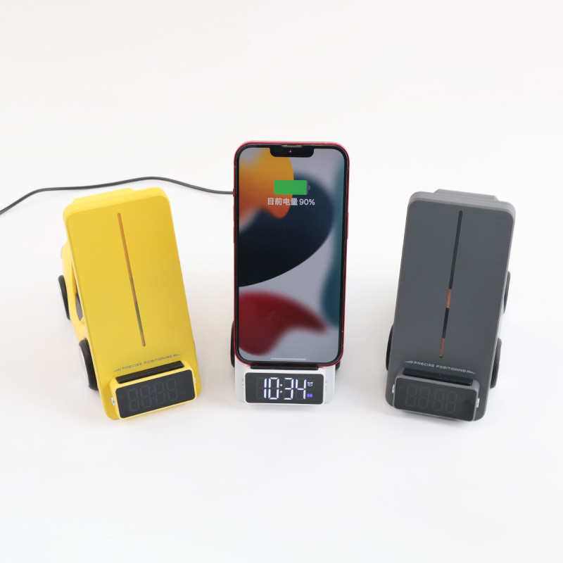Беспроводное зарядное устройство в форме автомобиля для iPhone AirPods Apple Watch Быстрое зарядное устройство
