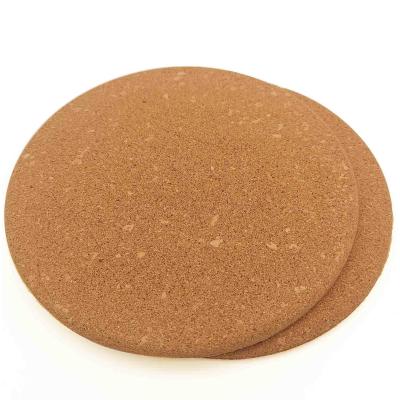 Kitchen Cork Hot Mats Cork Heat Pads For Hot Pots Dia 190mm