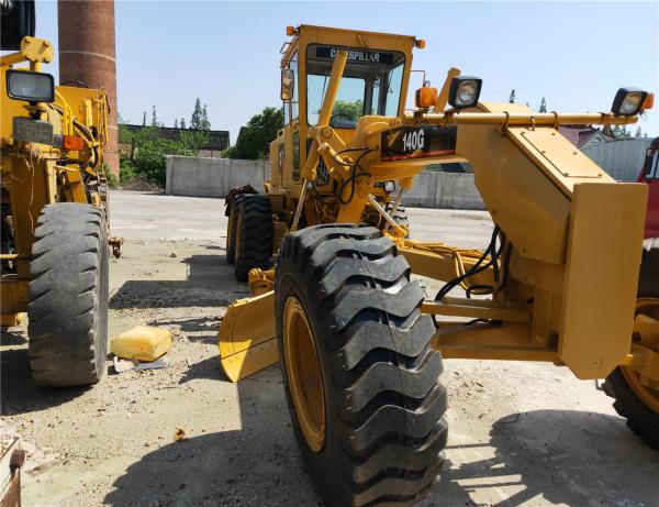                  Used Cat Small Motor Grader 140g Hot Sale, Original Caterpillar Graders 140h, 140K, 120h 120g in Stock             