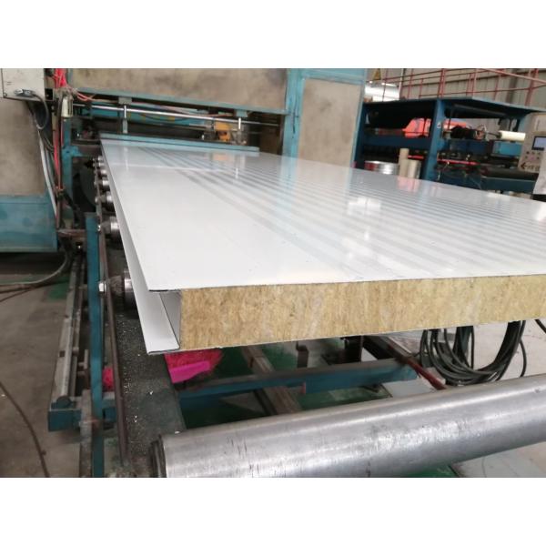 Clean Room Use Fireproof Panel Rock Wool Sandwich Panel For Clean Room Manufacturer
