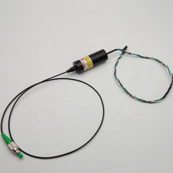Brass Housing Custom PM SM Fiber Coupled 780nm 785nm 790nm Laser with 0.5s Rise Time