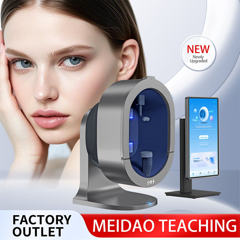 9 Spectrum 36 Millions Pixels 3D AI 2 In 1 Scalp Examination Facial Analyzer Machine