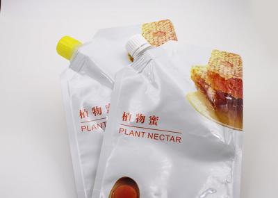 O saco líquido do malote do campo diverso com impressão da capacidade 250ML do tampão do bico personalizou o logotipo
