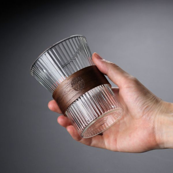 Modern Home Fashion Milk Cup Hot Selling Glass Water Coffee Mug Nice Drinkware For Home Bar