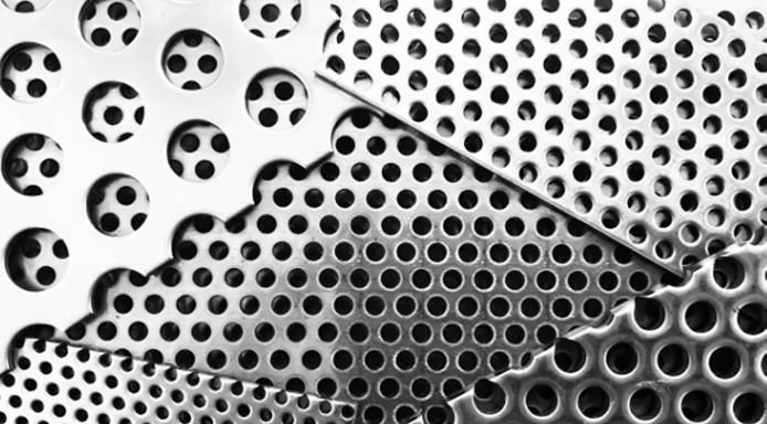 SS304 Perforated Mesh Panels For Food Processing And Drying Trays
