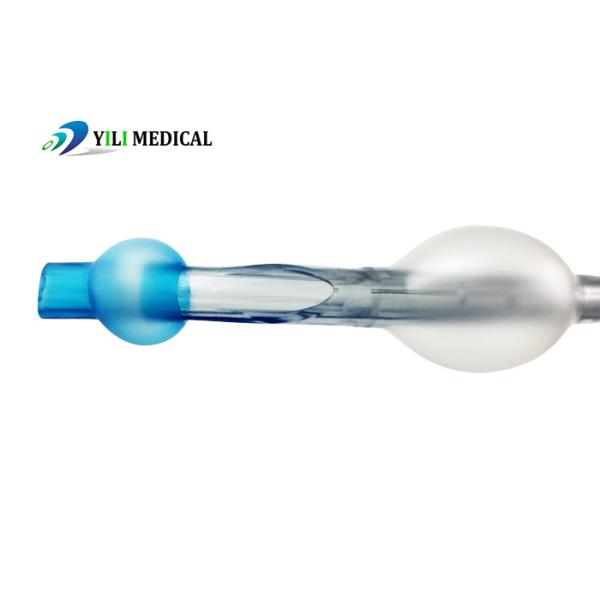 Anesthésie: tube endobronchial à double lumen à gauche et à droite pour une ventilation pulmonaire