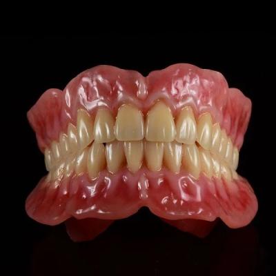 Removable Full Acrylic Denture Teeth Restoring Customized Fit
