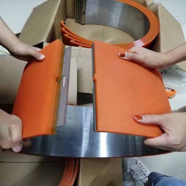 250mm Width 9mm Thickness Polyurethane Anvil Cover