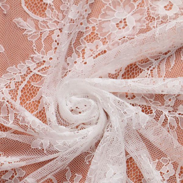 Green Environmental Protection  Eyelash Lace Fabric  for Wedding Dress