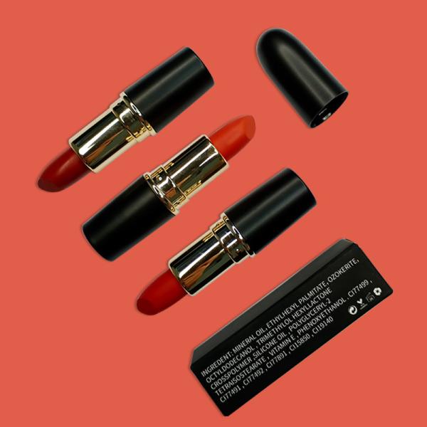 OEM Private Label Waterproof Moisture Lipstick 2.5g 24hrs Long Lasting Lipstick