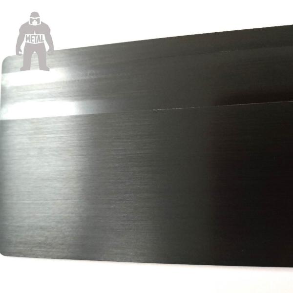 Красочные анодированные алюминиевые визитные карточки почистили законченный вытравленный высекать щеткой