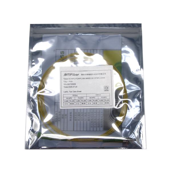 Factory SC APC to FC APC SM OS2 GOPN EPON SX 2.0mm Length 2m Patch Cord