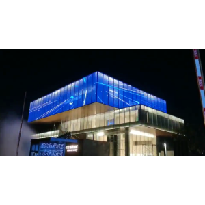 High Transparency 3.91mm Holographic LED Screen with Soft Unobstructed View for Commercial Advertising